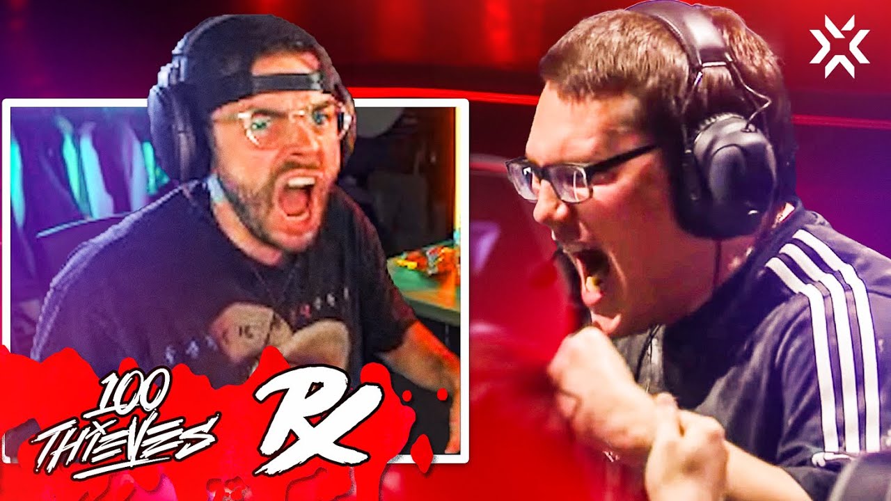 OWNER OF 100 THIEVES REACTS TO PRX vs. 100T MAP 3 ICEBOX IN SHANGHAI