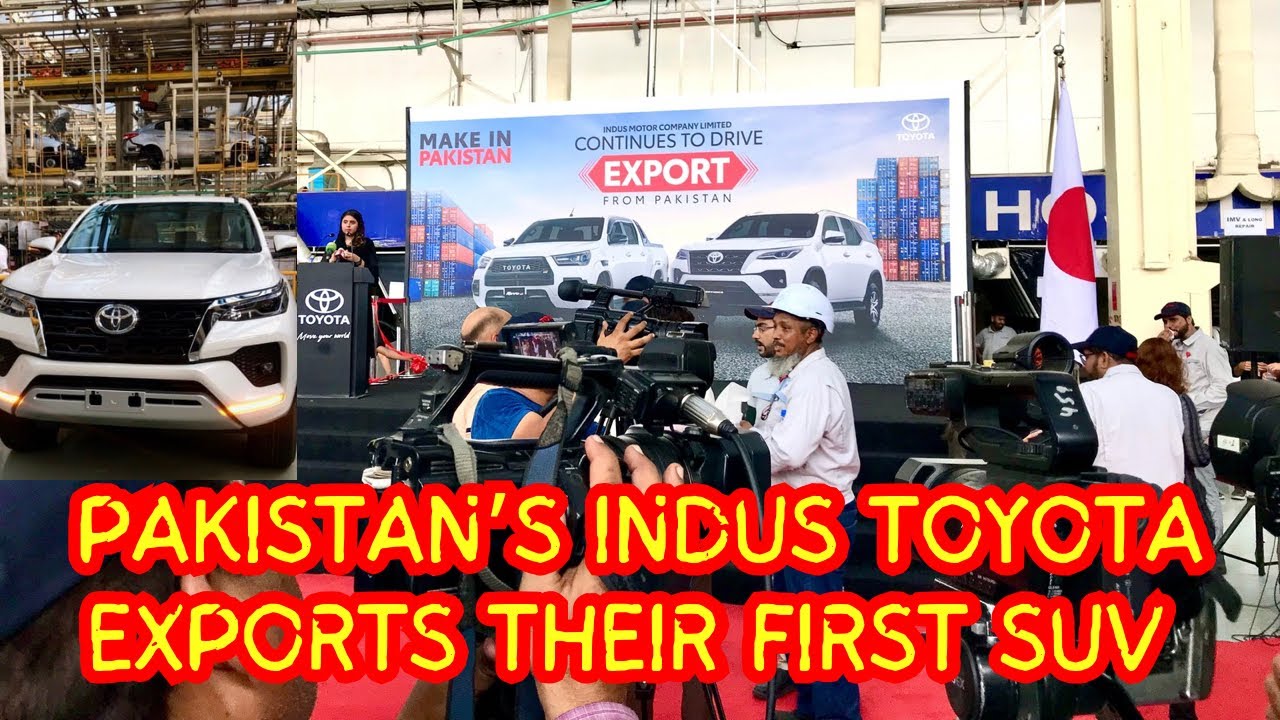 Pakistan’s Indus Toyota Exports Their First SUV || Famous Vlogs || Osama apka Dost