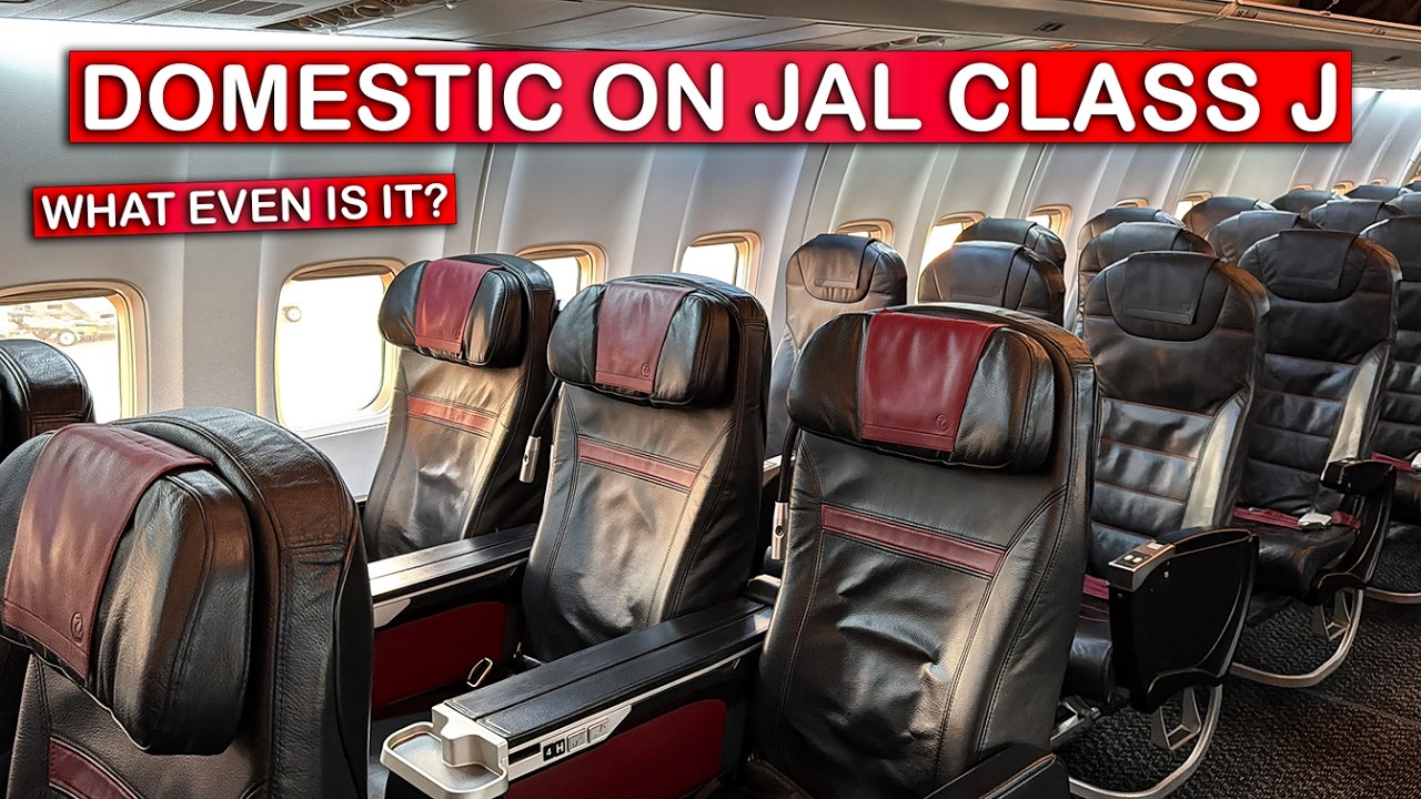 Полет на самолете JAL 737 бизнес-класса &ndash; уникальный класс обслуживания на внутренних рейсах Японии.