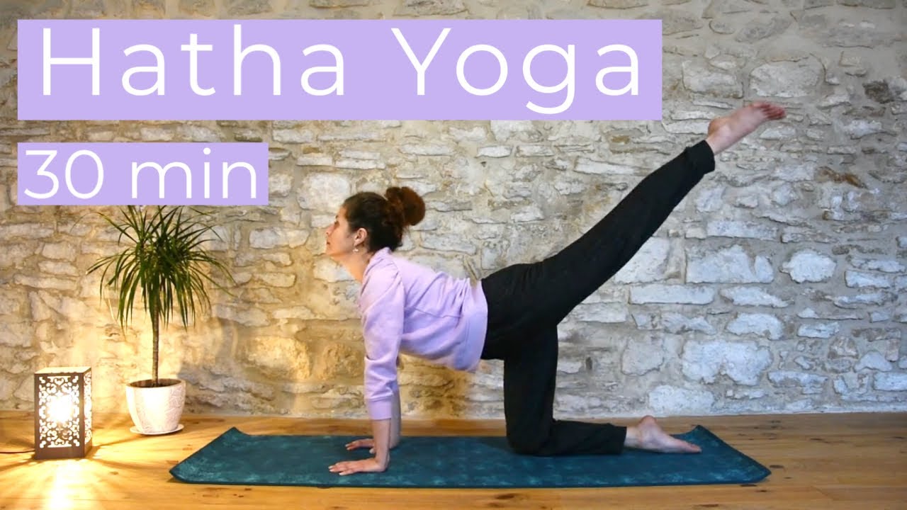 Hatha Yoga 30 min ✺  au sol
