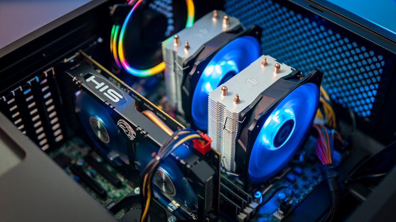 12코어 24스레드 시스템 x5670 dual cpu 조립