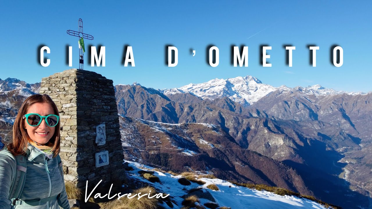 CIMA D'OMETTO, punto panoramico perfetto per il Monterosa -  VALSESIA