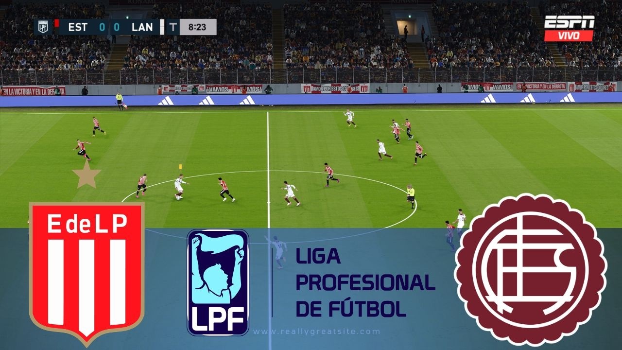 ESTUDIANTES X LANÚS | LIGA PROFISSIONAL | 4K 60FPS | SIMULACIÓN REALISTA