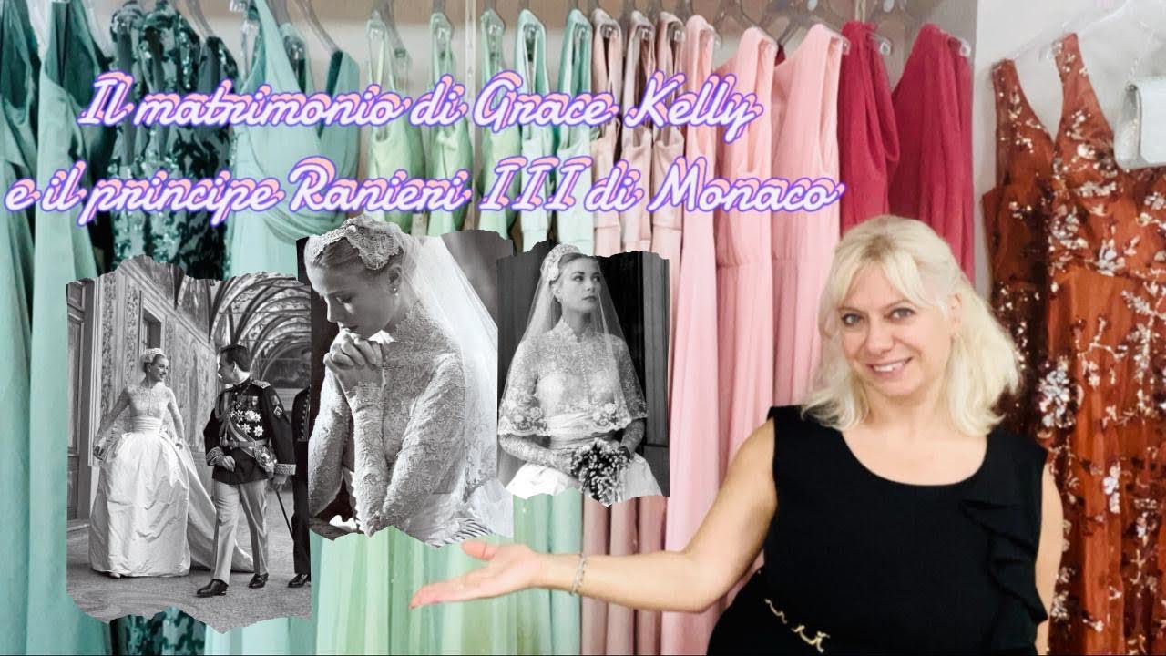 il MATRIMONIO di GRACE KELLY e il PRINCIPE RANIERI di MONACO