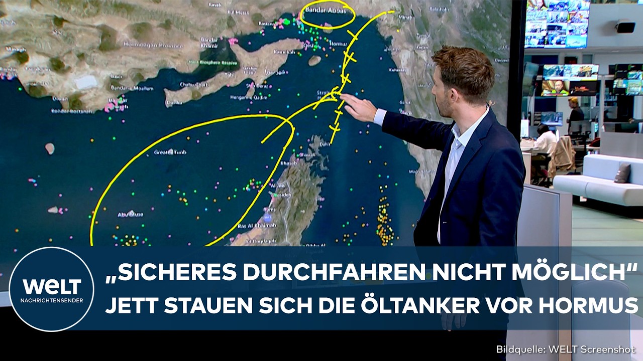 ÖLKRIEG IM GOLF: Hormus dicht! Iran vermint die Meerenge! Jetzt droht massiver Öl-Engpass