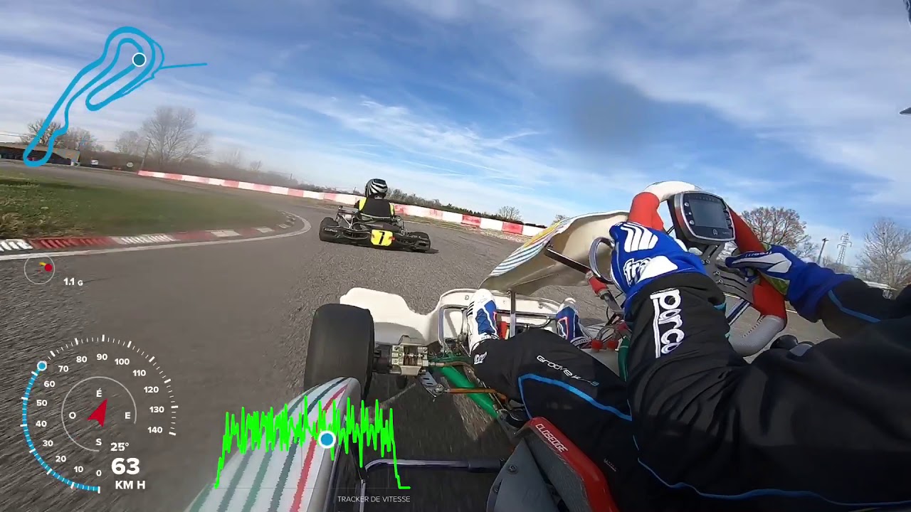 Karting 125 KZ TonyKart Roanne Le Coteau 23/02/20