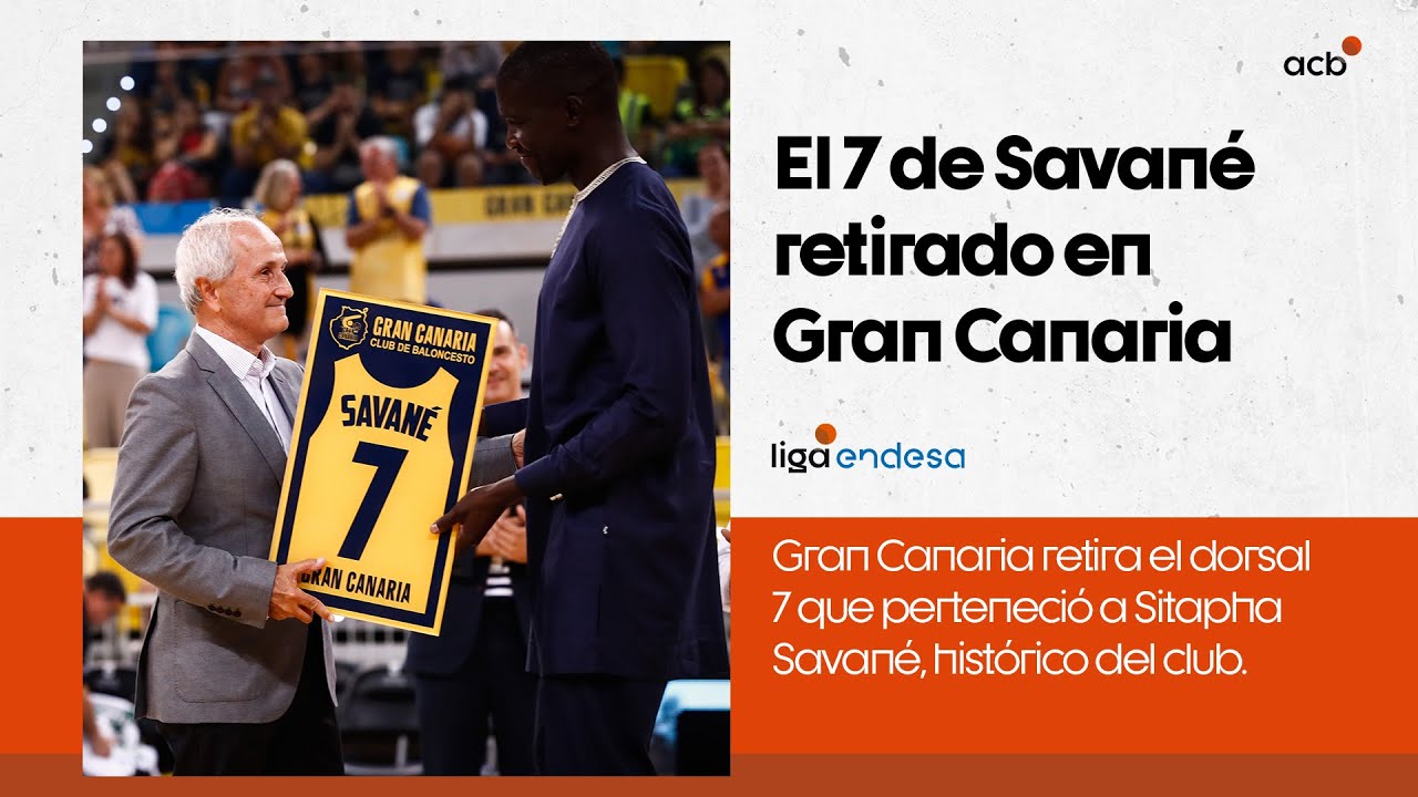GRAN CANARIA retira el 7 de SITAPHA SAVANÉ | Liga Endesa 2022-23