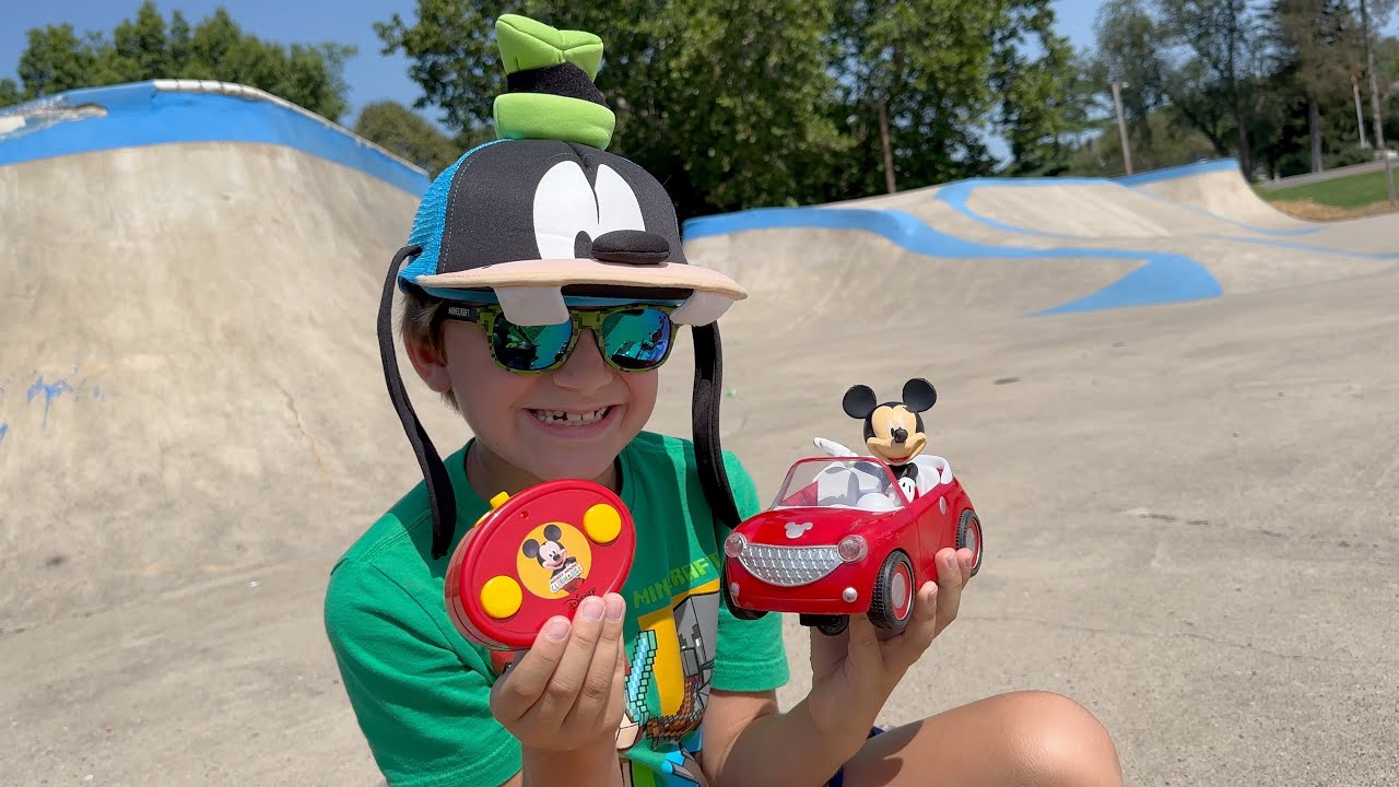 $20 Walmart RC Car vs Skatepark