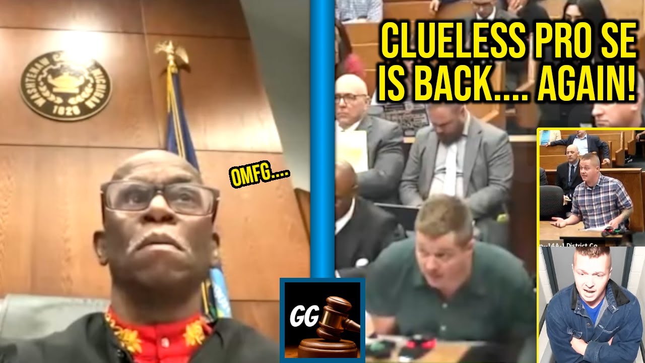 CLUELESS Pro Se Picks Up FOURTH OWI... Back Again For Court Disaster