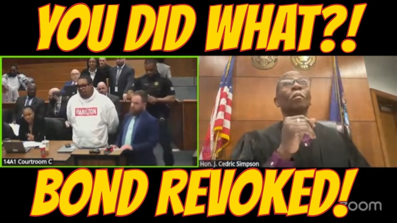 Judge Simpson REVOKES Bond After Defendant’s Shocking Mistake!