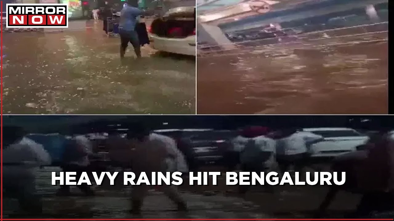 Heavy rainfall wreaks havoc at Bengaluru International Airport, roads submerged | Ground Report