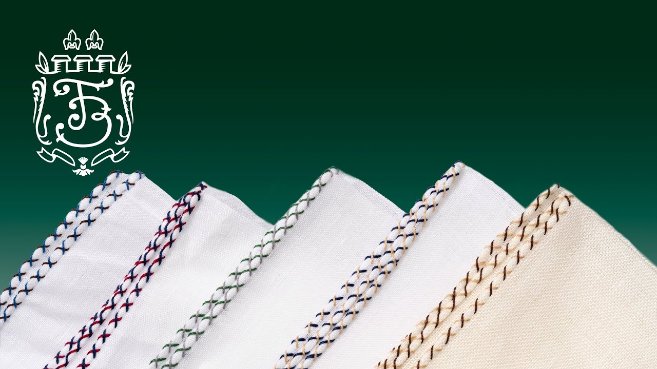 Upgrade Your Outfit: Multicolor Handmade Cross X-Stitch Pocket Squares by Fort Belvedere
