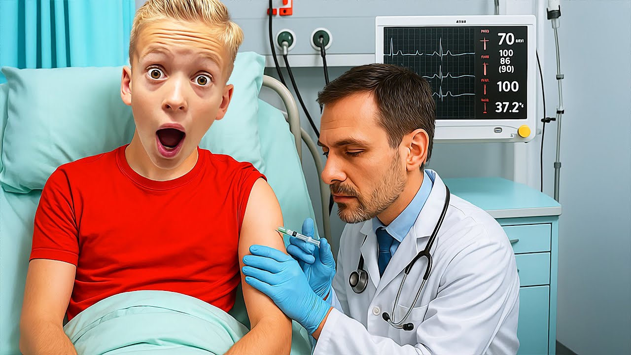 🚑 Toată familia la SPITAL 😭 Mircea se teme de INJECȚIE 💉 C&acirc;t pe ce să LEȘINE 😭