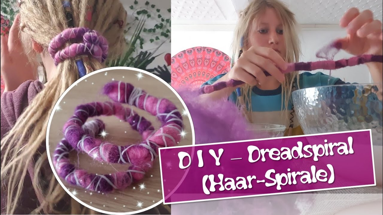 ❤ DIY Dreadspiral (Dread/Haar-Spirale)