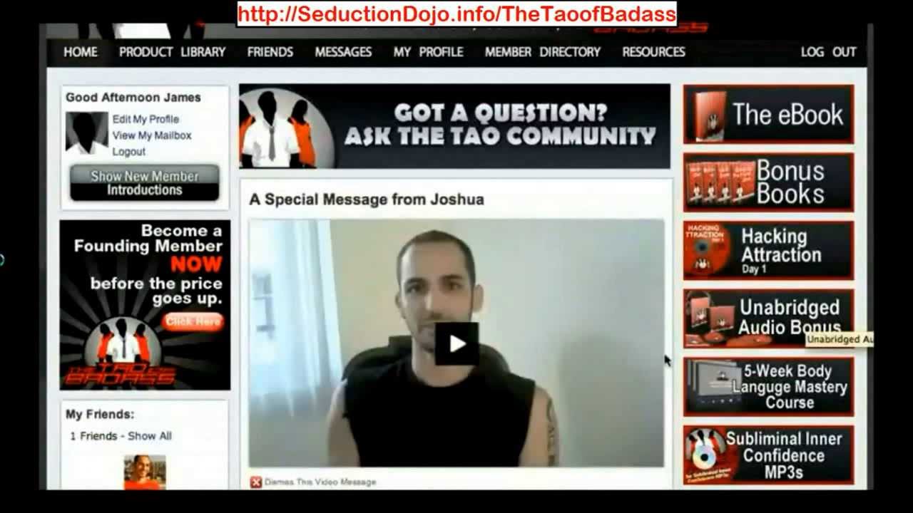 The Tao of Badass Review - INSIDER Look at Joshua Pellicer's Program