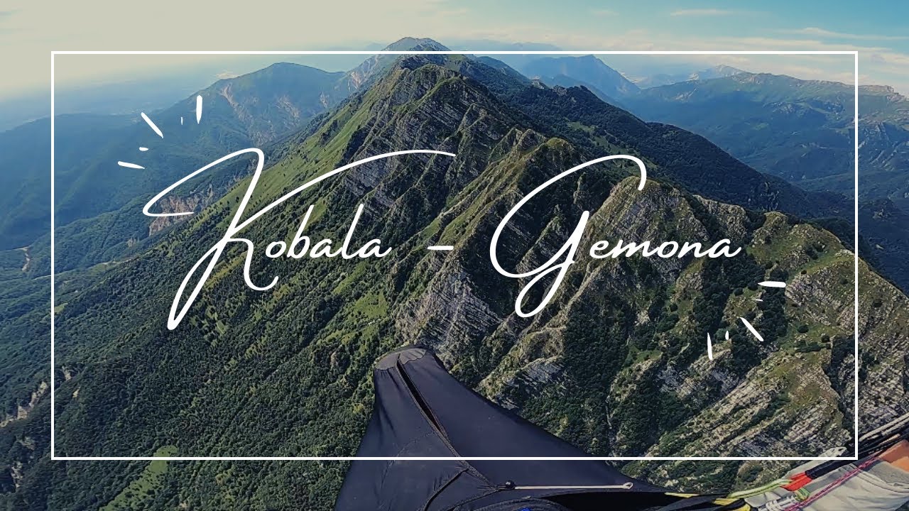 Kobala-Gemona | UP Summit | #PARAGLIDING​ 4K | Tolmin , Slovenia