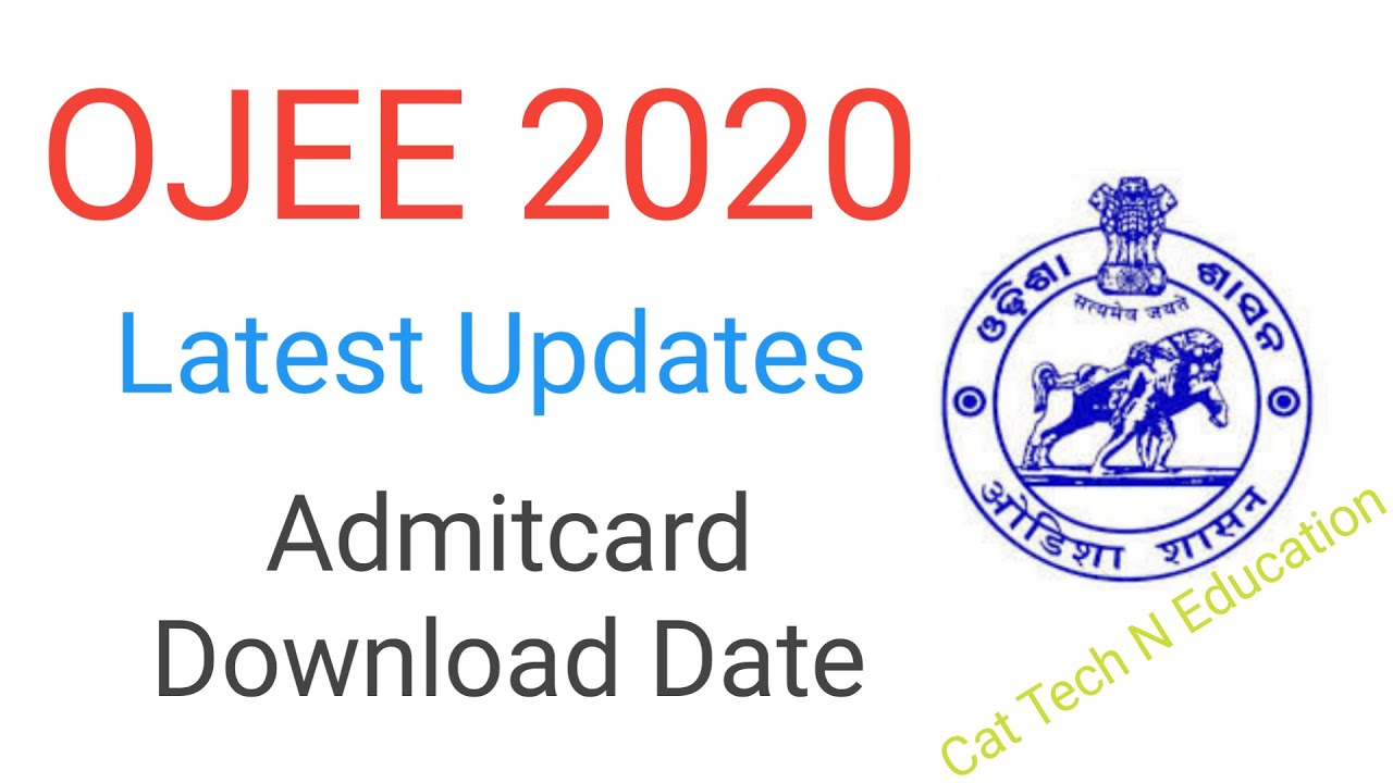 OJEE 2020 Latest Updates | Admitcard Download date | Ojee Exam Patern | CAT TECH N EDUCATION | #ojee