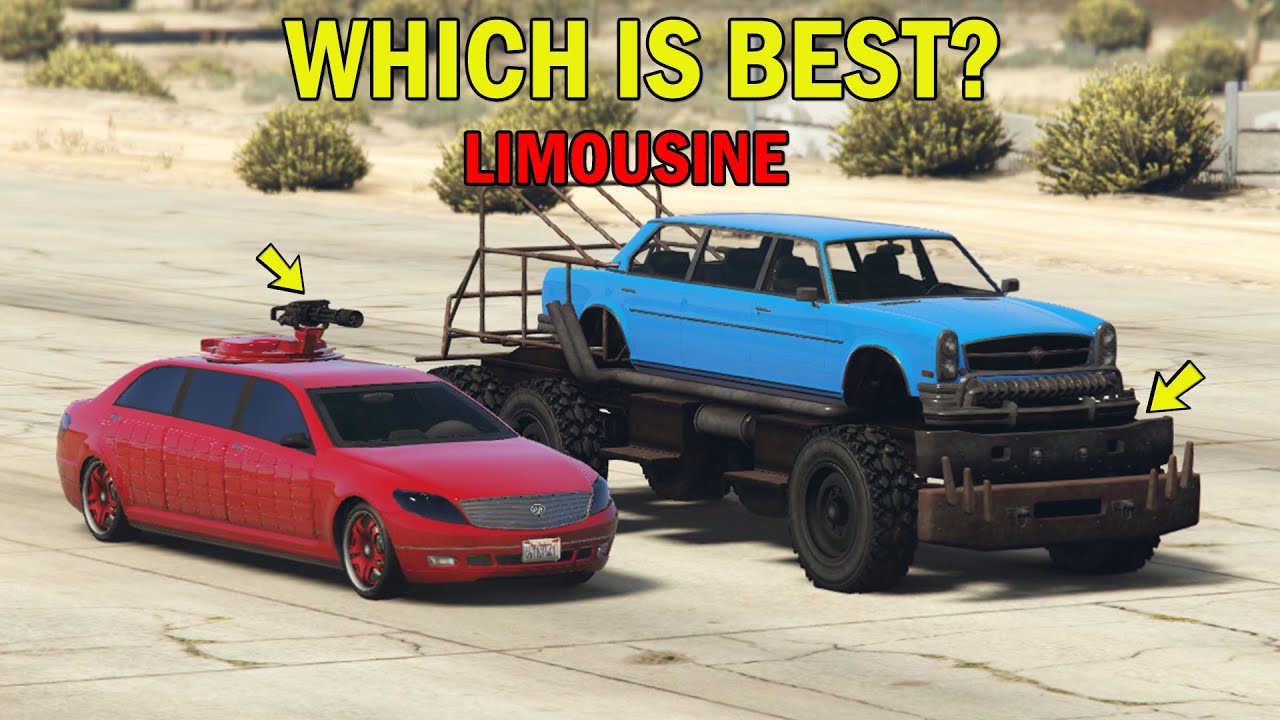 GTA 5 ONLINE TURRETED LIMO VS APOCALYPSE BRUISER(WHICH IS BEST?)