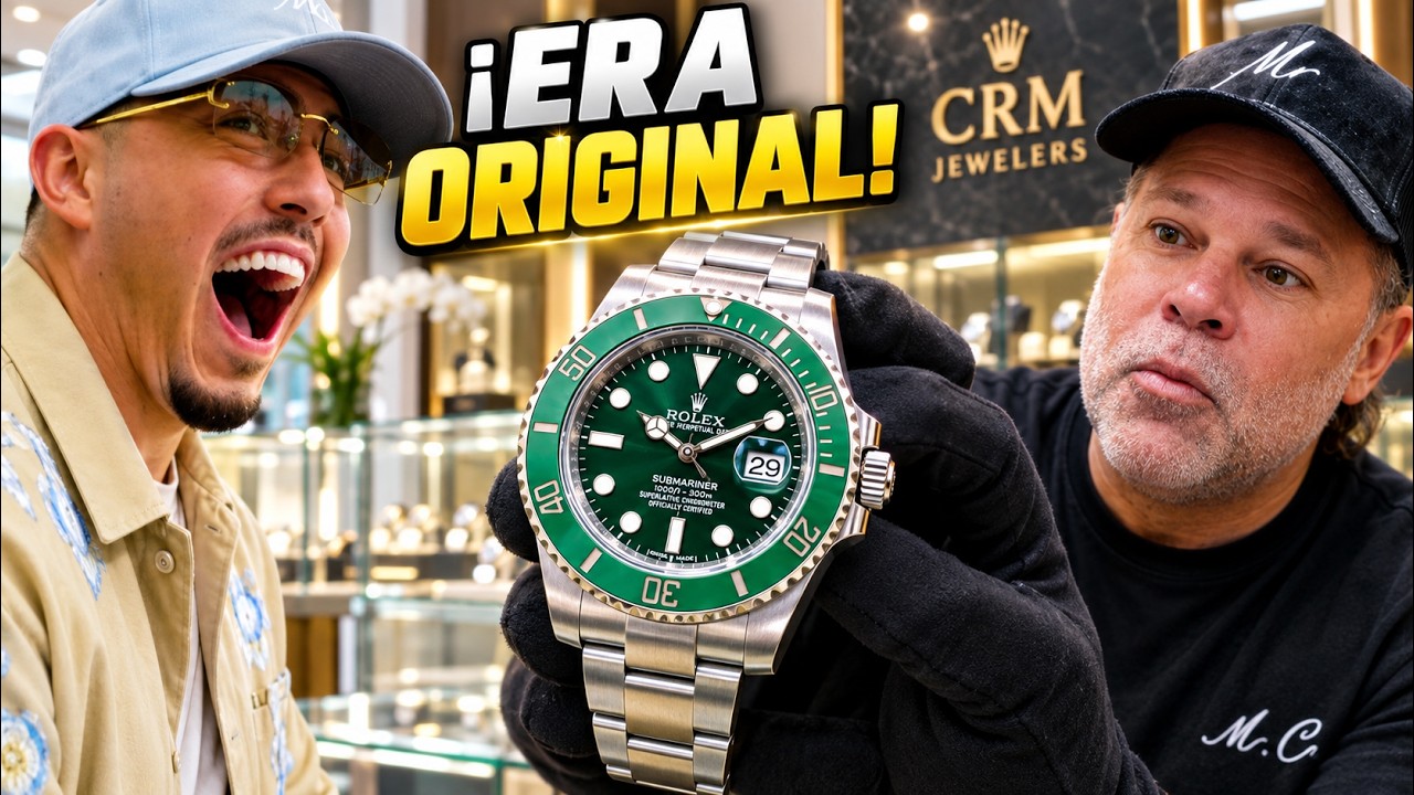 Pag&oacute; $320 por 4 Rolex&hellip; &iexcl;UNO ERA ORIGINAL!