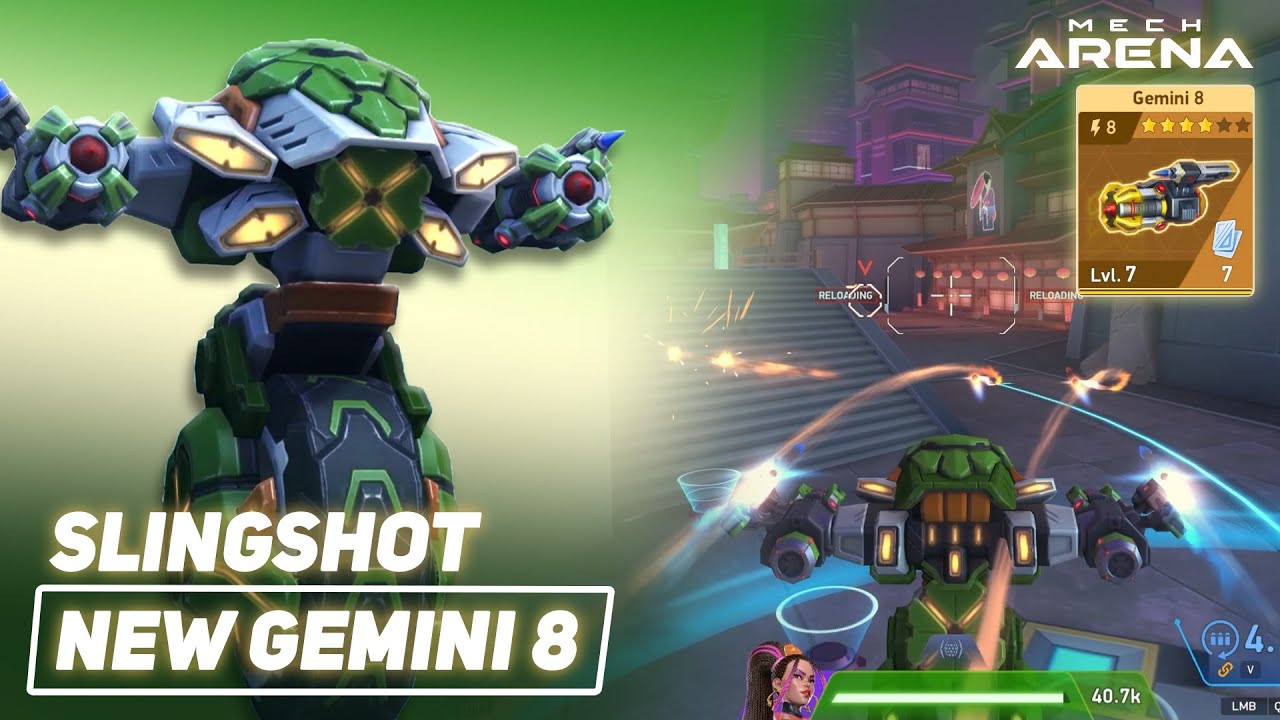 New Gemini 8 Slingshot: This is totally unreasonable😠Mech Arena
