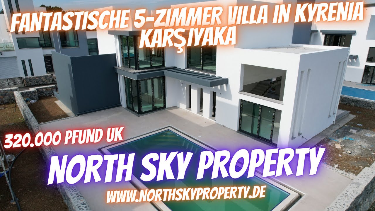 Nordzypern-Fantastische 5-Zimmer Villa mit pool in Kyrenia/Girne