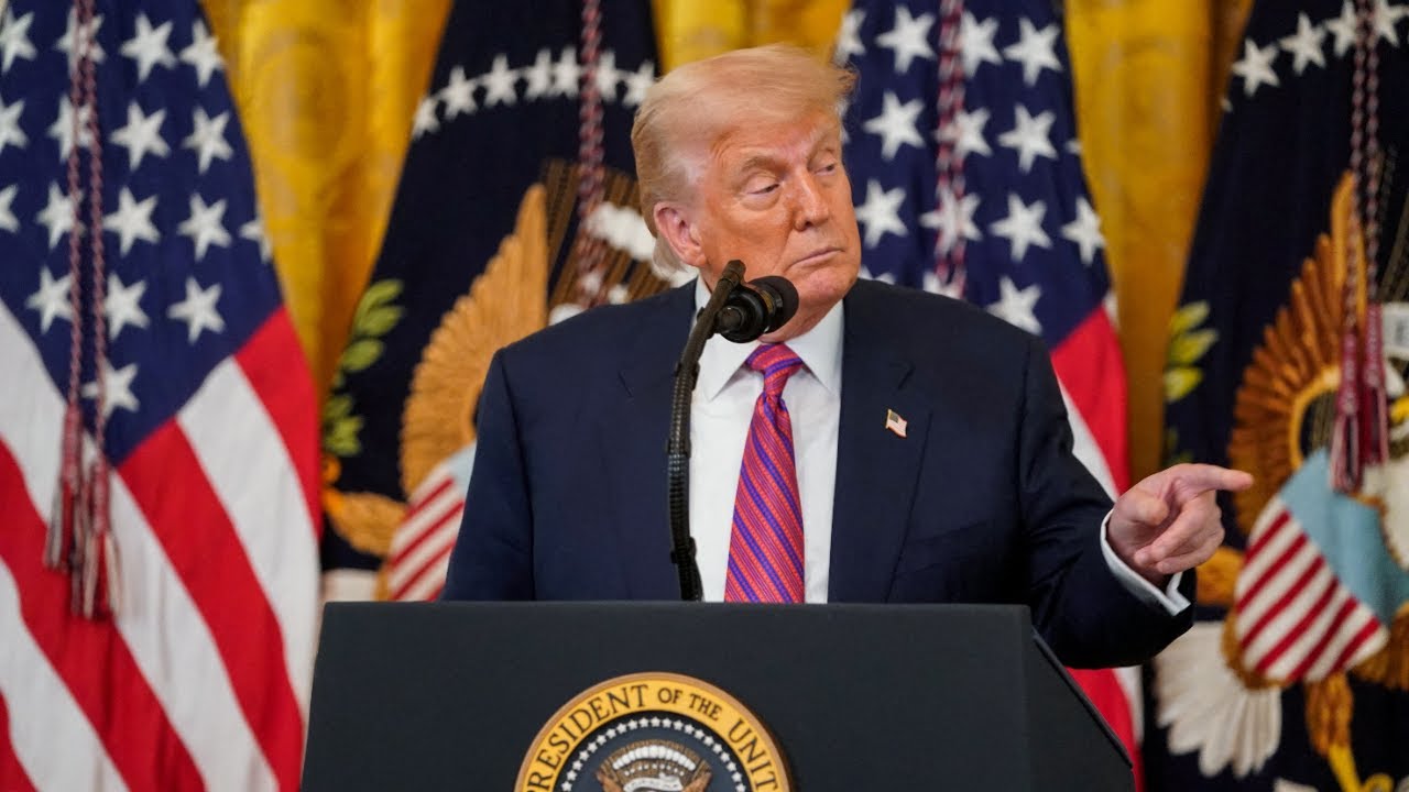 🔴 ПРЯМОЙ ЭФИР: Дональд Трамп проводит пресс-конференцию в Вашингтоне