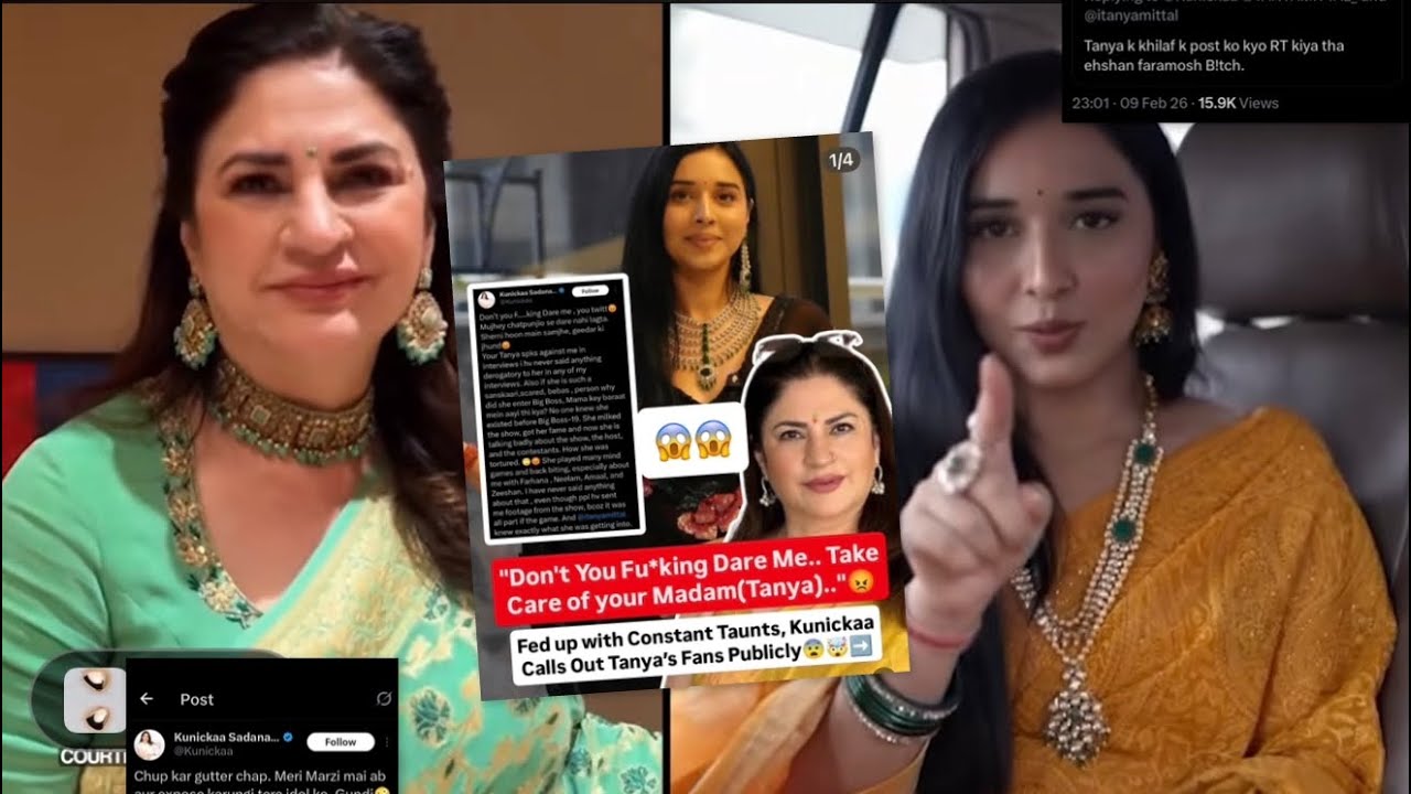Kunika Sadanand kregi tanya Mittal ko expose 😱/ Tanya hai jhuthi pital 😱