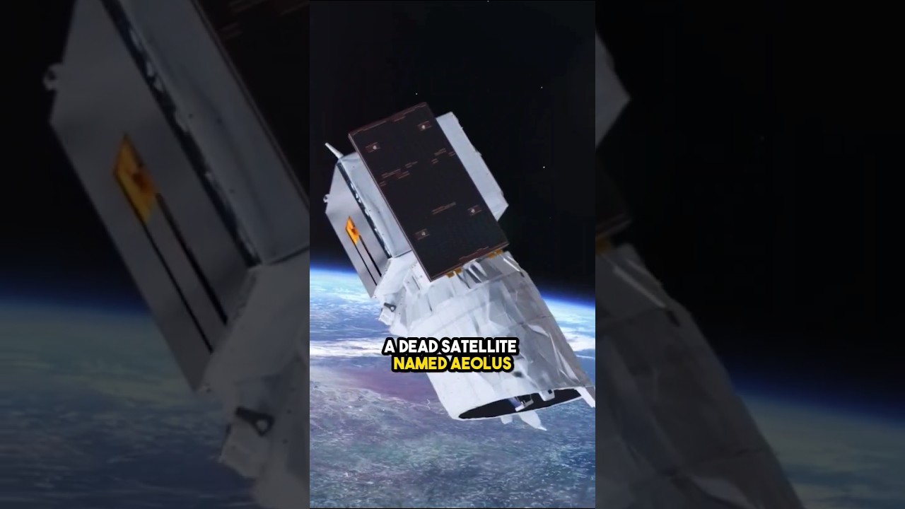 Aeolus's Epic Return: Safely Back to Earth #shorts #space #science