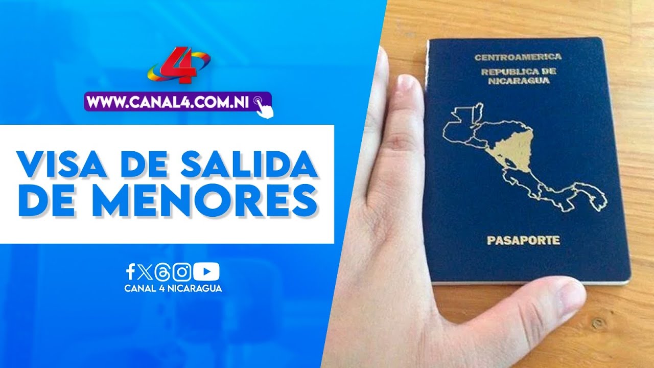 Dirección de Migración y Extranjería informa requisitos para solicitud de visa de salida de menores