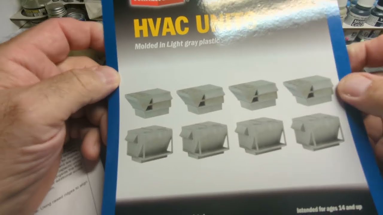Установки WALTHERS HVAC (комплект в масштабе HO)
