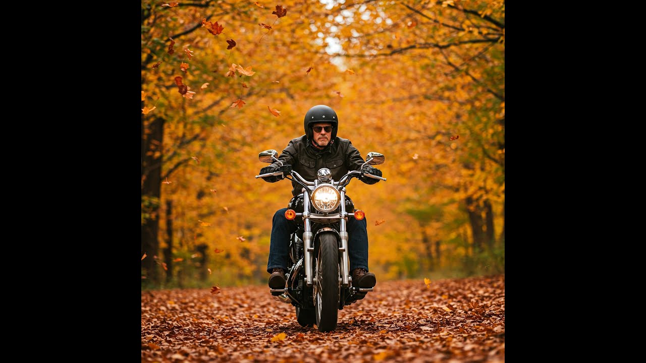 Best Fall Colors EVER! Motorcycle Ride at Pilot Knob State Park