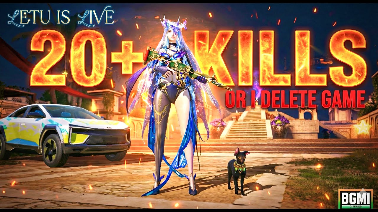 🔴 RUSH GAMEPLAY! 🔥 20+ Kills Challenge or Delete Game? Letu Is Live