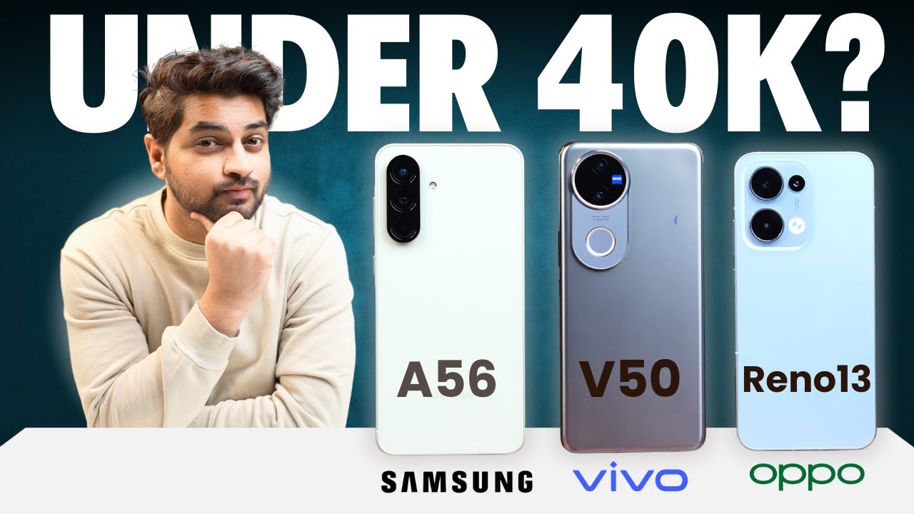 The Ultimate Battle | OPPO Reno13 Vs Samsung A56 Vs vivo V50