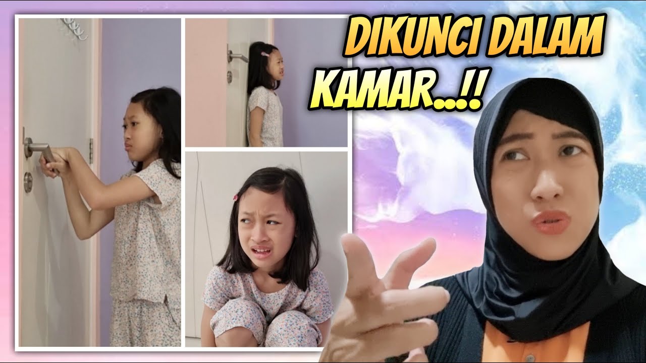 Aqilla Dikunci Dalam Kamar 😄 Bunda Marah Mbak Kunyit Ketakutan | Drama Parodi Aqilla's Diary