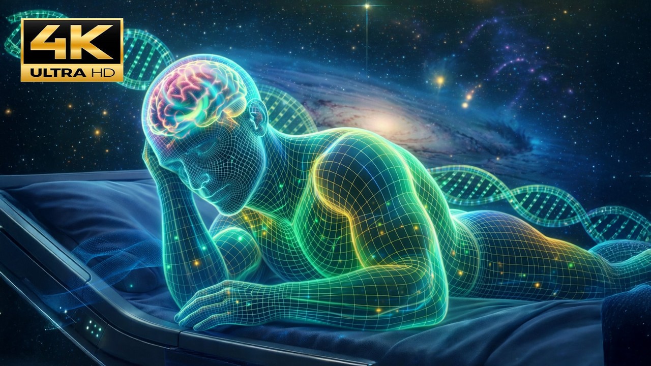 432Hz + 528Hz + 852Hz | The Deepest Healing Sleep: Whole Body Regeneration, Remove Insomnia