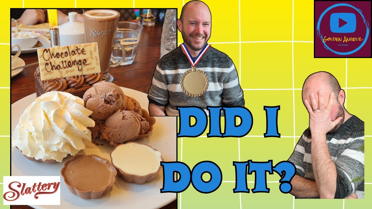 Slattery's CHOCOLATE CHALLENGE!  Did I fail??