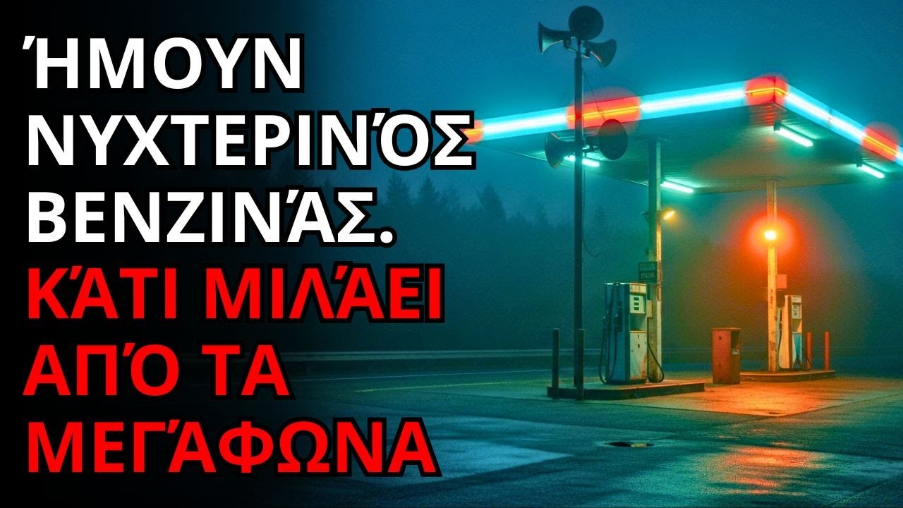 Εργάζομαι στη Νυχτερινή Βάρδια σε ένα Βενζινάδικο. Κάτι Χρησιμοποιεί τα Ηχεία τα Μεσάνυχτα.