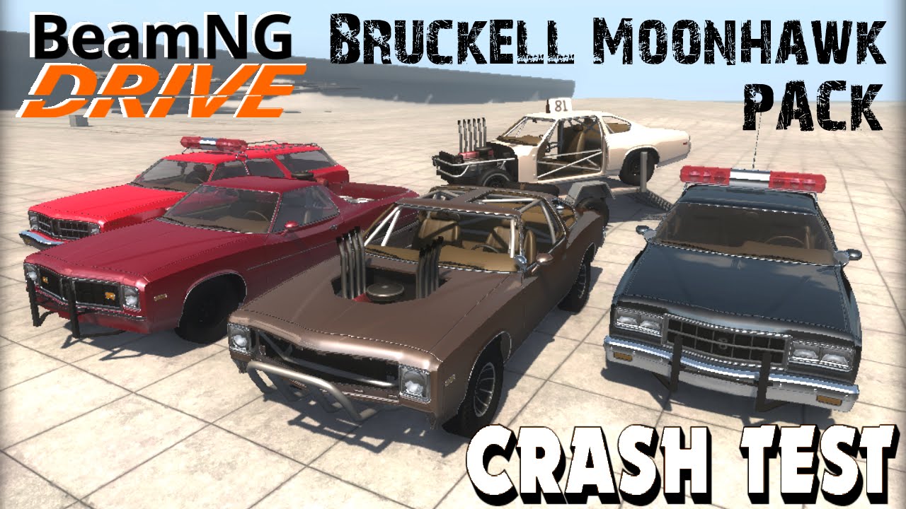 BeamNG DRIVE mod Bruckell Moonhawk Sedan,Station,Ute,T Top,Limousine