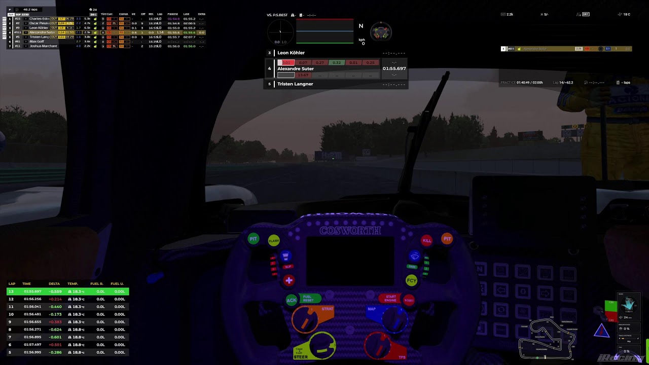 LMP2 @ Road America - practice