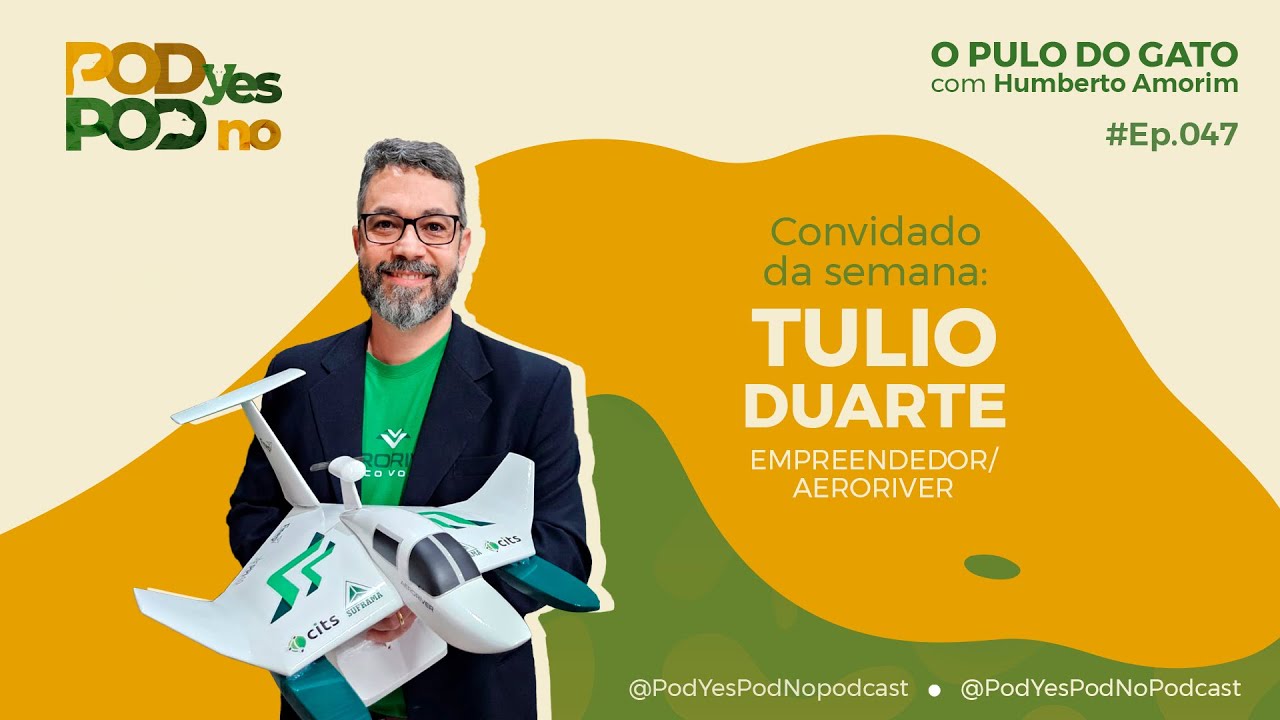 TULIO DUARTE | O barco voador e a revolução da aviação regional na Amazônia – O Pulo do Gato #047