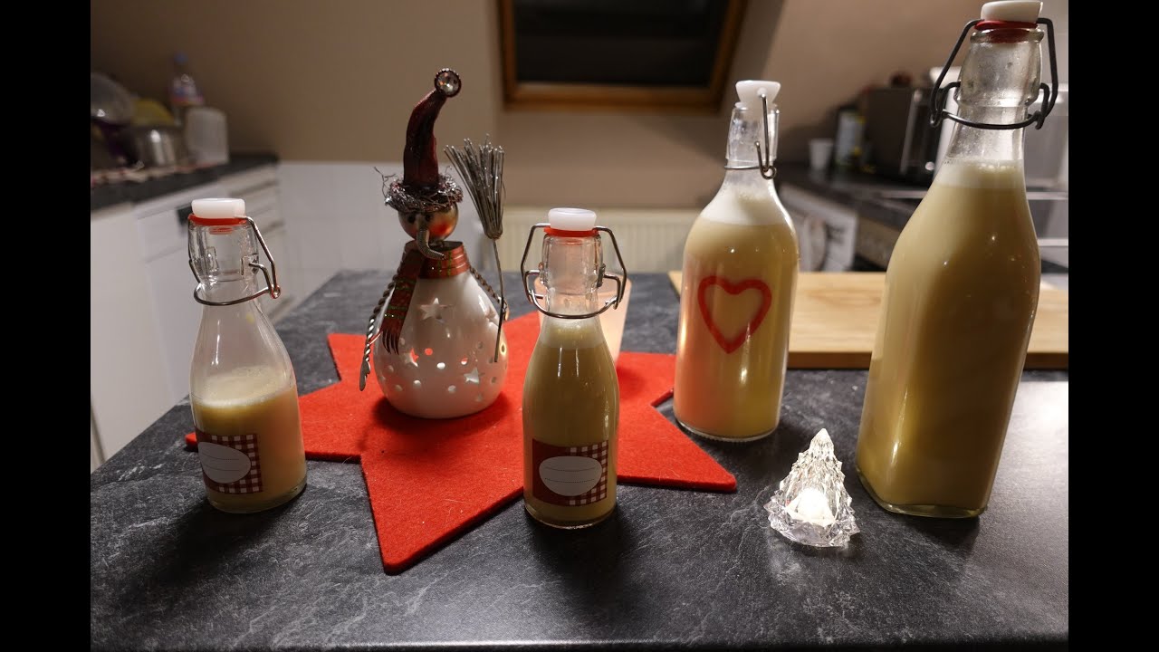 Marzipanlikör - Einfach und schnell ein tolles Weihnachtsgeschenk