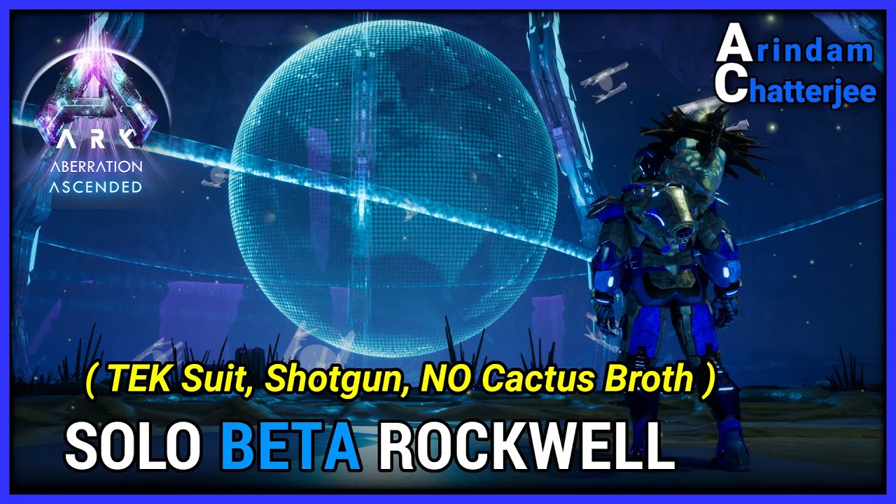 ARK Ascended Aberration - SOLO BETA ROCKWELL OFFICIAL DIFFICULTY using No Dinos - S3E59
