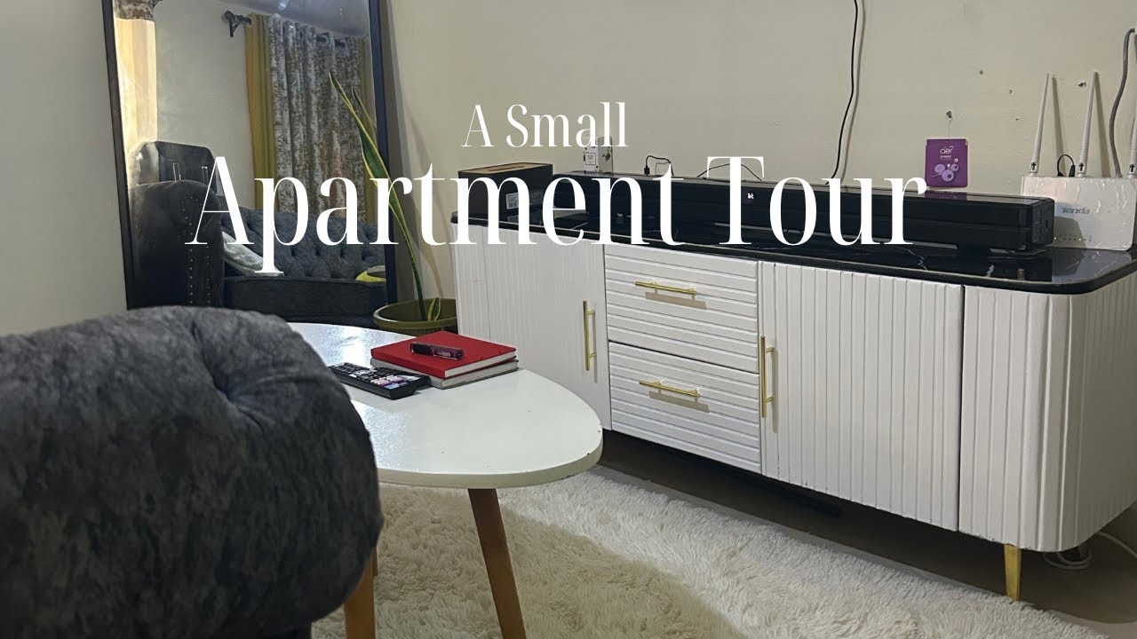 ONE BEDROOM HOUSE TOUR 2025|Modern and minimal |Small apartment tour in Kenya|
