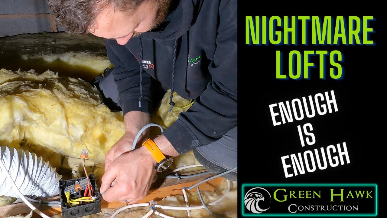 NIGHTMARE LOFT INSTALATION -DANGEROUS ELECTRICS