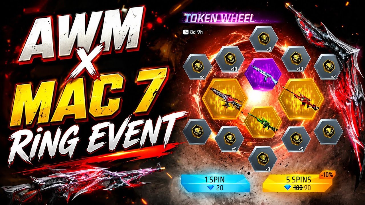 Awm X Mag7 Universal Ring Event Confirm Date🤩🔥| Next Universal Ring Event Free Fire💥| FF New Event 