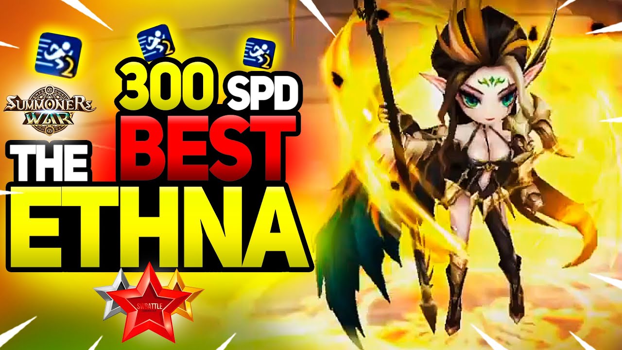 Его УЛЬТРАБЫСТРАЯ ЭСНА ПОРАЖАЕТ Любого - Summoners War