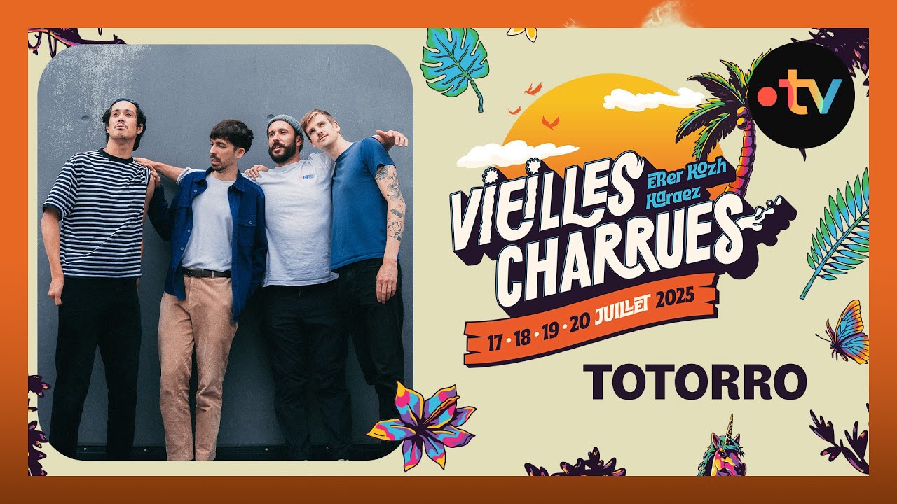 Totorro en concert aux Vieilles Charrues 2025
