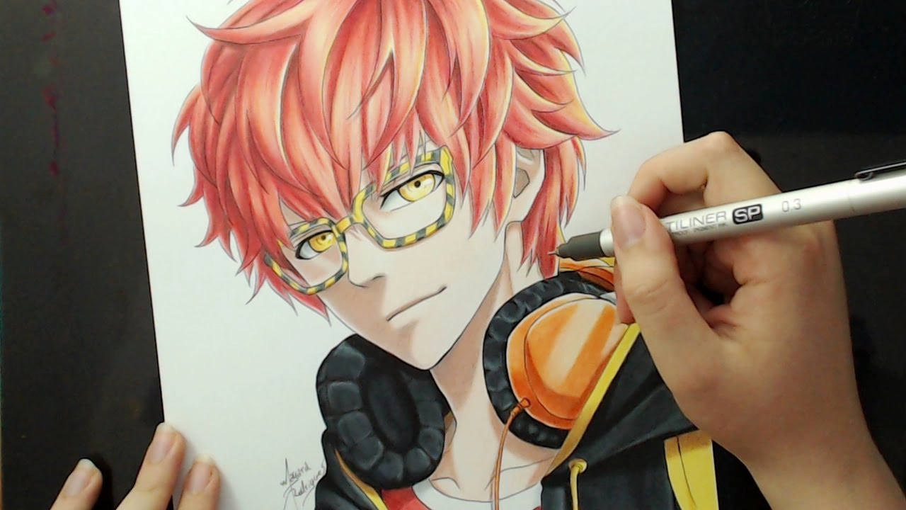 Speed Drawing - 707 (Mystic Messenger)