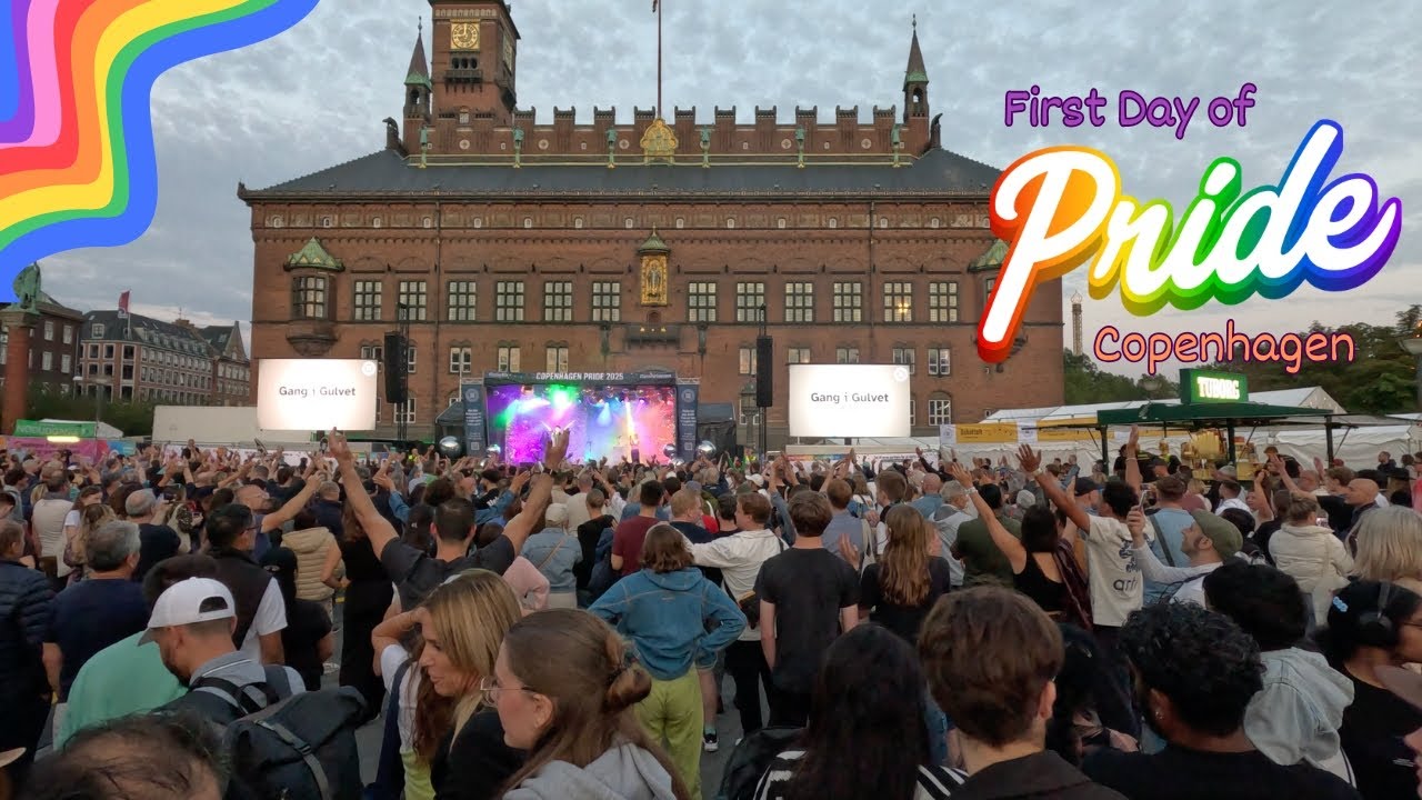 First Day of Pride Week in Copenhagen