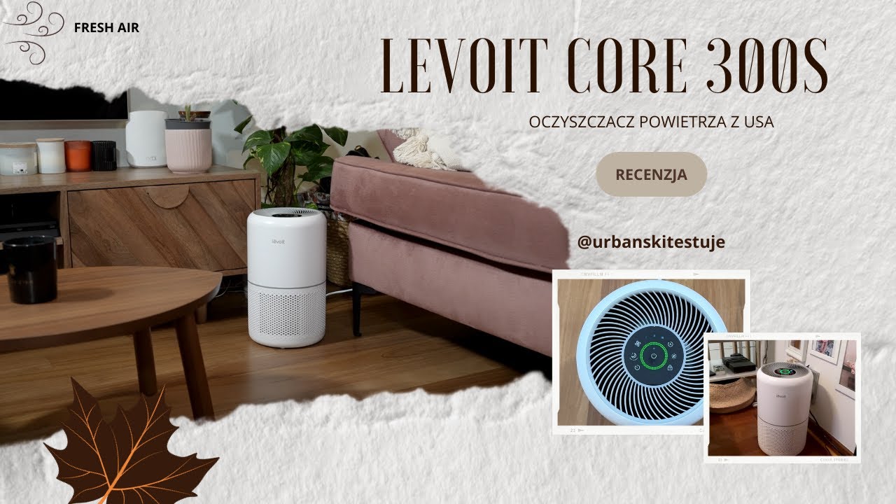 Oczyszczacz powietrza Levoit Core 300S.
